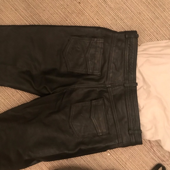 Long leather pants - Picture 3 of 9